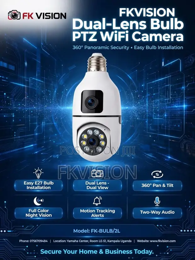 Blub WiFi PTZ Bulb Camera - 1