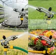Long-Range Agricultural Impact Rain Gun Sprinkler - 4