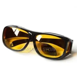 Anti-Glare HD Night Vision Glasses with Yellow Lenses