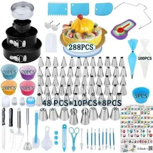 288-Piece Cake Decorating Kit