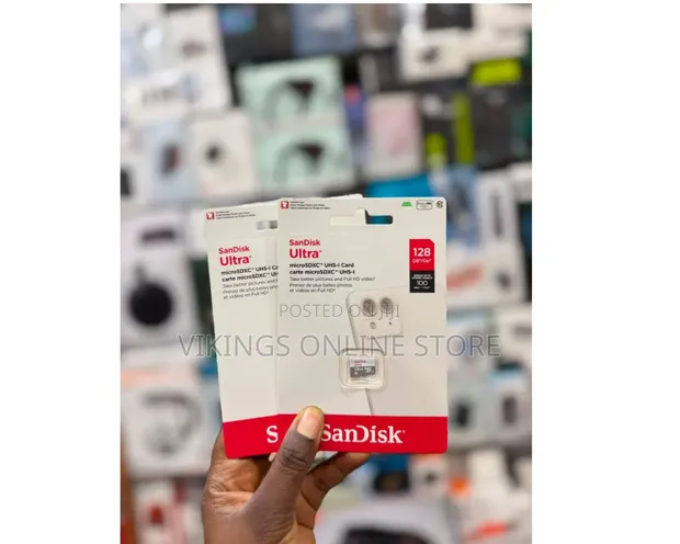 SanDisk Ultra 128GB microSDXC UHS-I Memory Card - 1