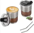 Insulated Stainless Steel Tumbler with Accent Band - 1