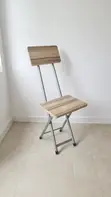 Foldable Wooden Chair for Reading/Studying - 1