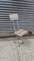 Foldable Wooden Chair for Reading/Studying - 2