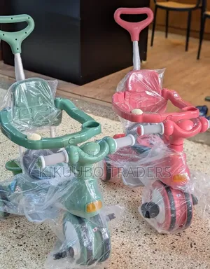 3-in-1 Multifunctional Toddler Push Tricycle