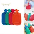Classic Rubber Hot Water Bottle with Comfort Cover - 2
