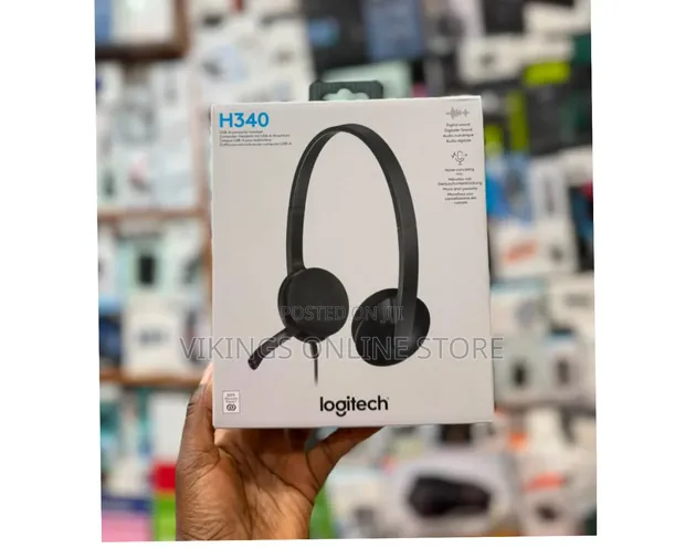 Black H340 USB Computer Headset - 1