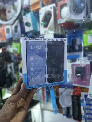 U-FM SV2 Solar Powered Feature Phone - Red