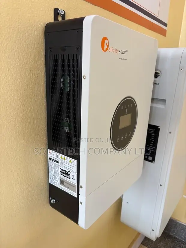 Felicity 4kVA 4kW 24V Hybrid Solar Inverter 120A MPPT - 1