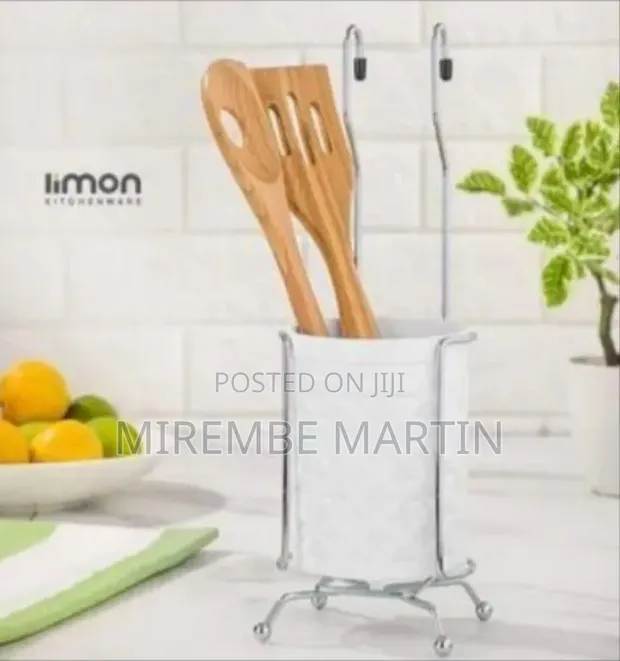 Stylish Hanging Utensil Caddy - Multicolor - 1