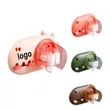 Wall-Mounted Mop and Broom Holder - Pink Dinosaur - 2