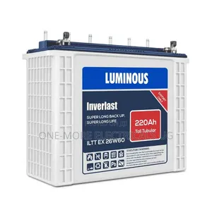 Luminous Inverlast Tubular Battery 220Ah/12V