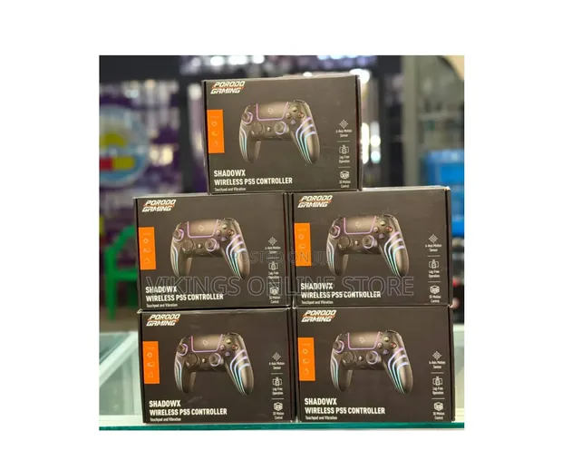 Porodo Gaming ShadowX Wireless PS5 Controller with RGB Lighting - 1