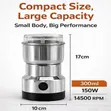 300ml Electric Coffee & Spice Grinder - Silver - 4
