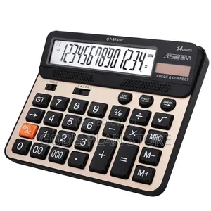 Scientific Calculator - 14 Digits LCD Display
