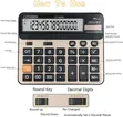 Scientific Calculator - 14 Digits LCD Display - 2