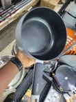 28cm Non-Stick Deep Frying Pan with Long Handle - 2
