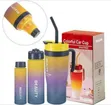 3 Pieces Plastic Colorful Car Cups - 1