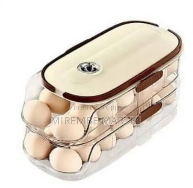 2-Layer Stackable Egg Storage Container - 1
