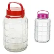 Large Capacity Glass Jar with Carrying Handle - 2