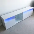 Brand New White TV Stand Unit - 2