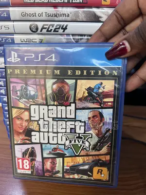 Grand Theft Auto V (GTAV) CD Game for PS4