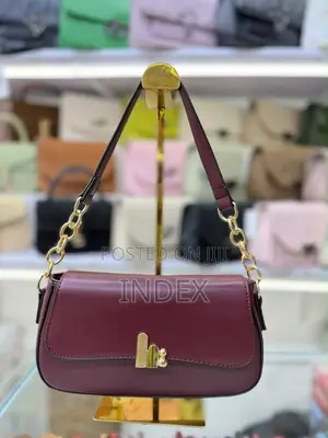 Lady's Handbag - Multicolor Faux Leather