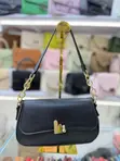 Women's Multicolor Faux Leather Handbag - 1