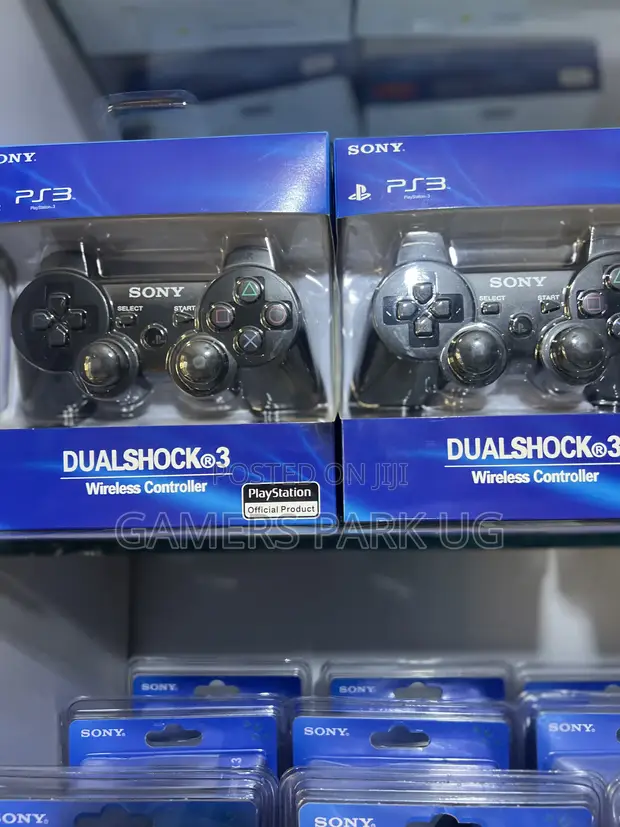 PlayStation 3 Brand New Wireless Controllers - Black - 1