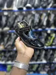 UK Used Clarks & M&S Black Leather School Shoes - 4