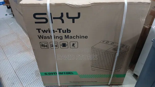 Sky 10KG Twin Tub Washing Machine - 1