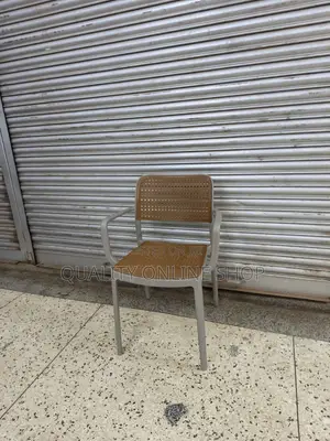Brand New Gray Plastic Dining Chairs (Set of 4)