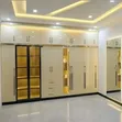 Modern Built-in Wardrobes with Dressing Table & LED Lights - 2