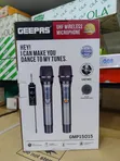 Geepas GMP15015 Dual UHF Wireless Microphone System - 2