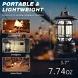 Vintage-Style Portable LED Lantern - 3