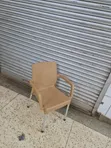 Monolith Outdoor/Indoor Plastic Chairs (Brown) - 1