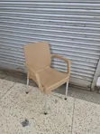 Monolith Outdoor/Indoor Plastic Chairs (Brown) - 3