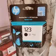 HP 123 Black Ink Cartridge for Deskjet 2130 - 1