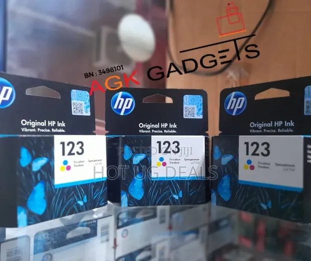 HP 123 Color Ink Cartridge for Deskjet 2130 - 1