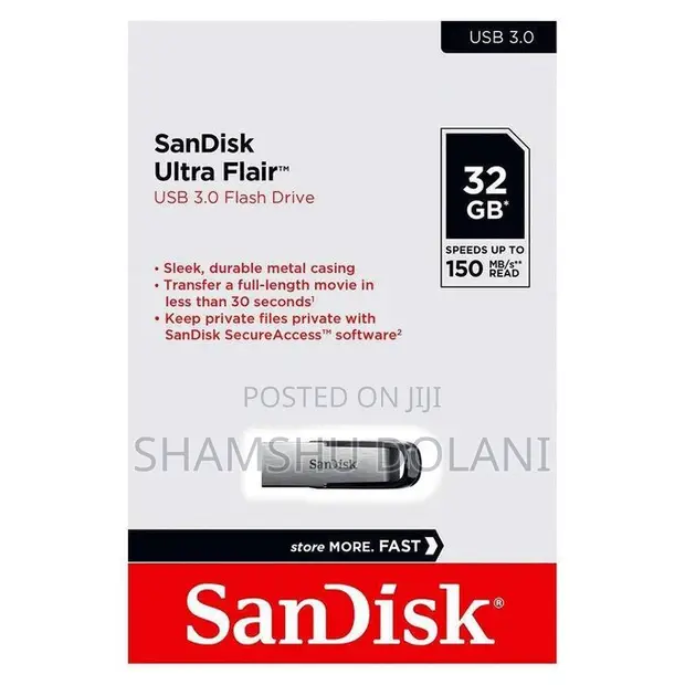 Sandisk Flash Drive 32GB USB 3.1 - 1