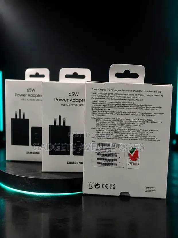 Samsung 65W Power Adapter Trio - 1