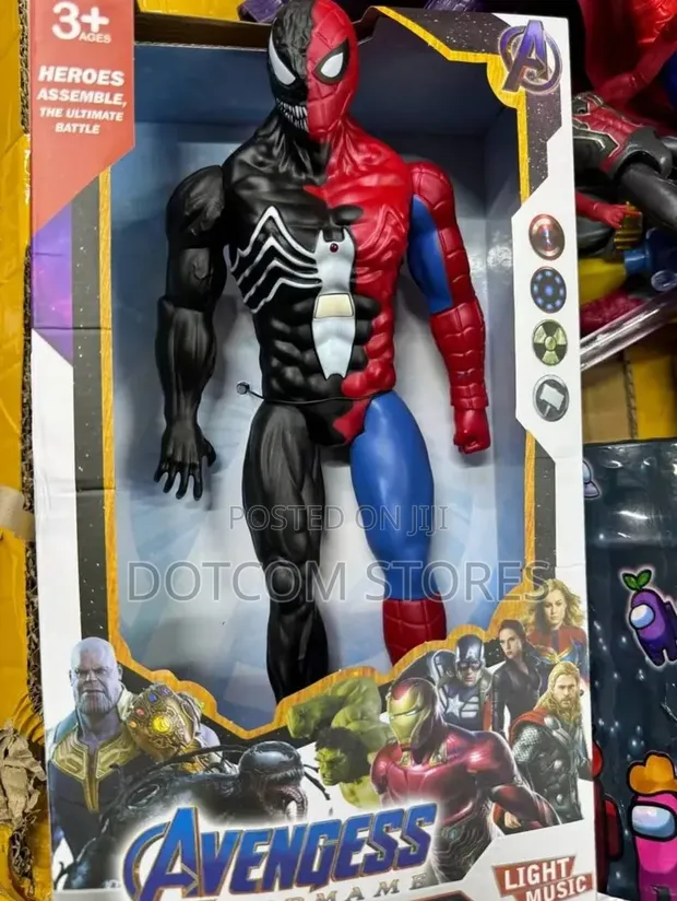 Marvel Spider-Man VenomVersus Titan Hero Series Action Figure - 1