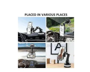 Adjustable Suction Cup Car Phone Holder