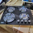Brand New 4-Burner Built-in Gas Hob with Auto-Ignition - 1