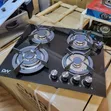 Brand New 4-Burner Built-in Gas Hob with Auto-Ignition - 2