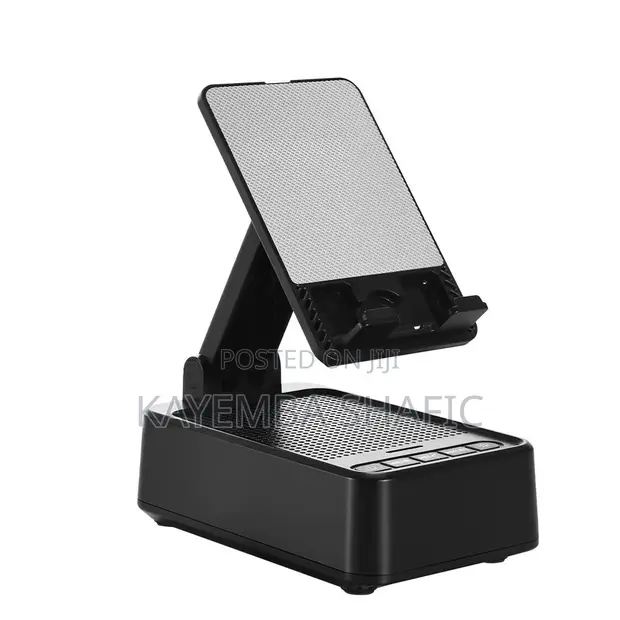 2-in-1 Foldable Desktop Phone Stand & Bluetooth Speaker - 1