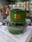 Portable Green Metal Kerosene Wick Stove - 4