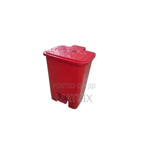 Step-On Plastic Dust Bins - 30 Liters - 1