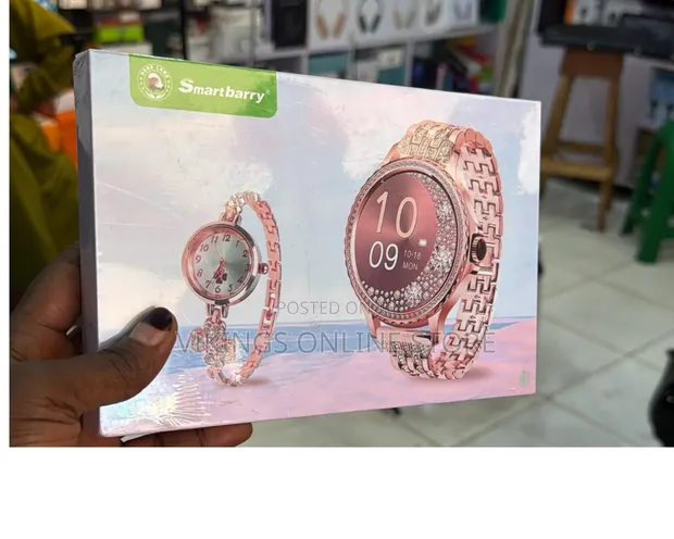 Smartbarry A58 Plus 7-in-1 Smartwatch & Jewelry Gift Set - 1