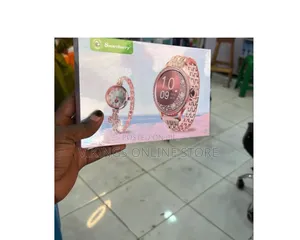 Smartbarry A58 Plus 7-in-1 Smartwatch & Jewelry Gift Set